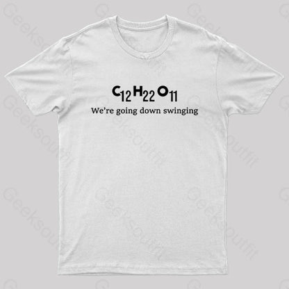 Chemistry By Fallout Boy Nerd T-Shirt White / S