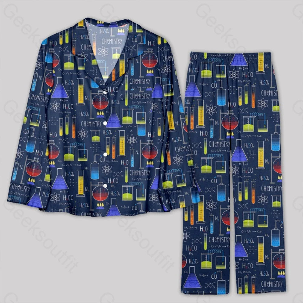 Chemistry Lab Pajamas Set S / Geekpj0039 Yc