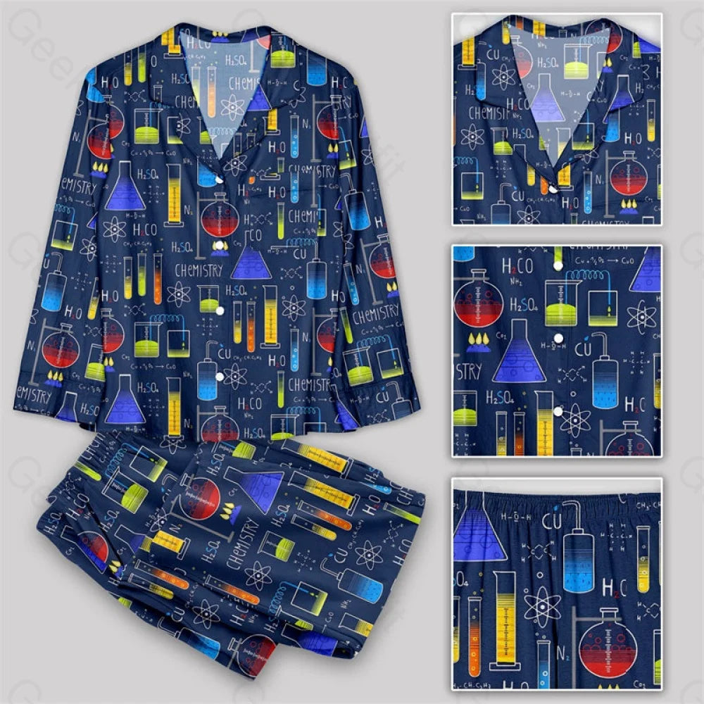 Chemistry Lab Pajamas Set Yc