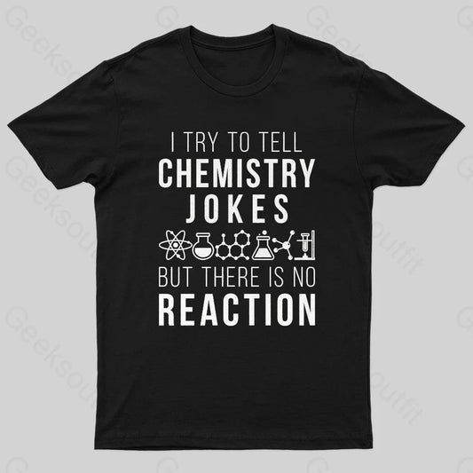 Chemistry Teacher Nerd T-Shirt Black / S