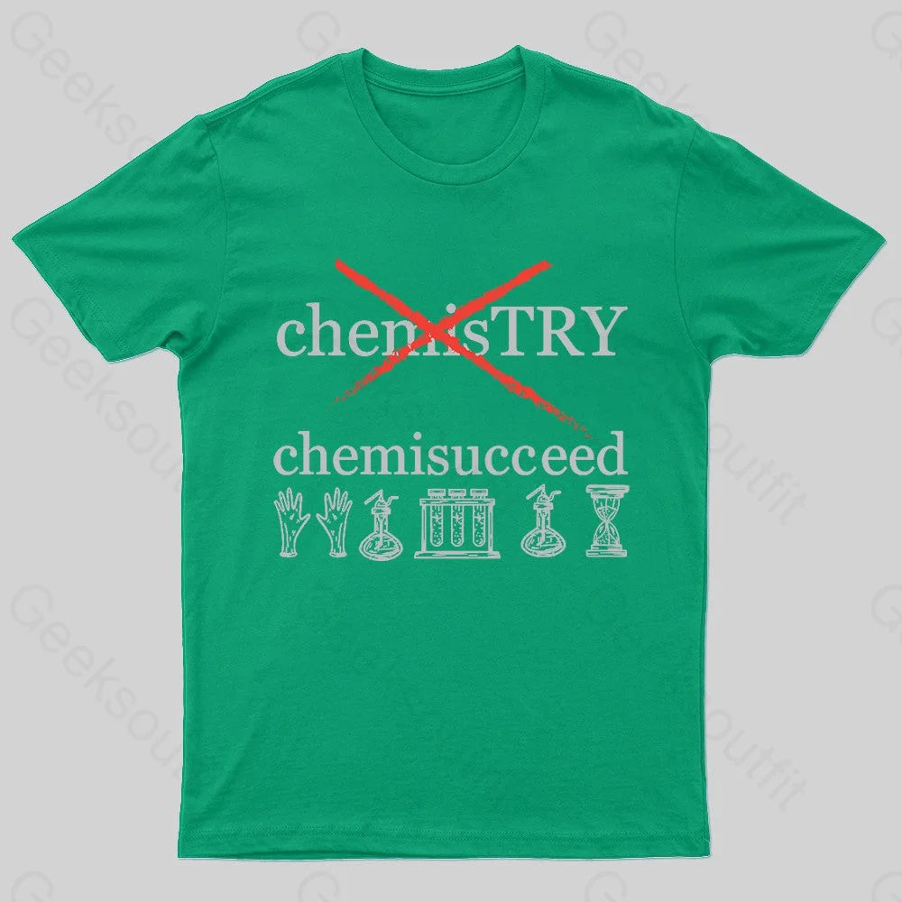 Chemisucceed Geek T-Shirt Green / S