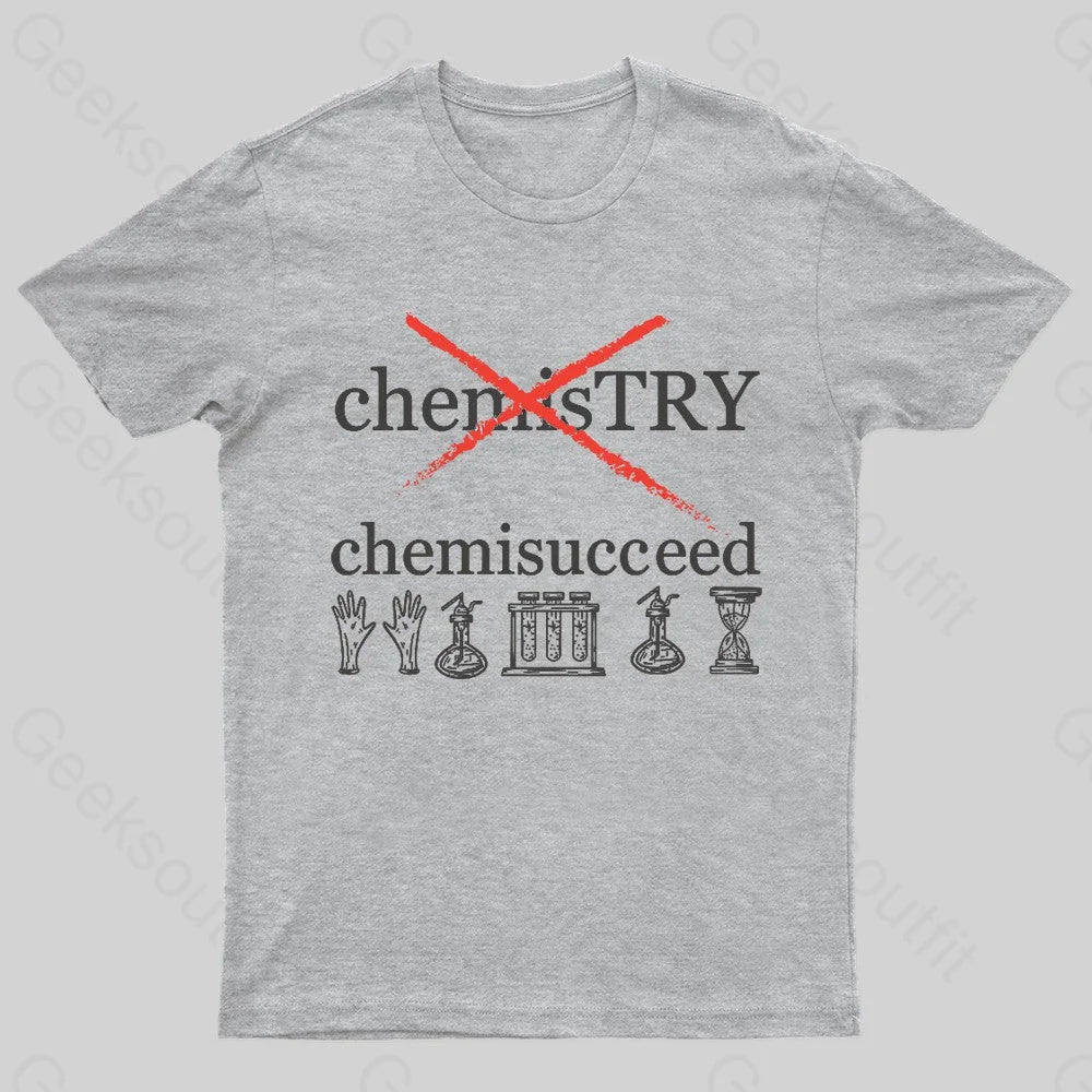 Chemisucceed Geek T-Shirt Grey / S