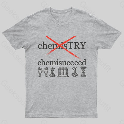 Chemisucceed Geek T-Shirt Grey / S