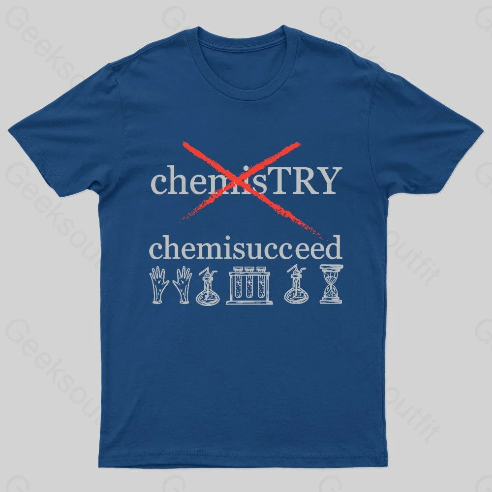 Chemisucceed Geek T-Shirt Navy / S