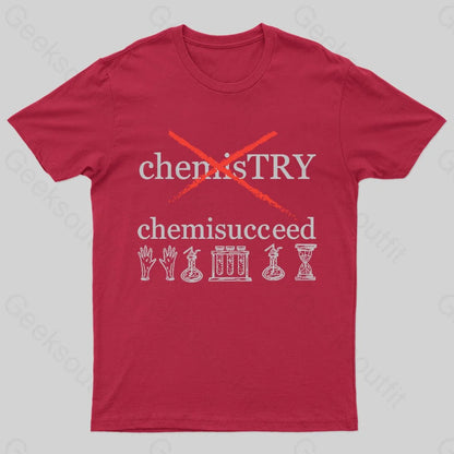 Chemisucceed Geek T-Shirt Red / S