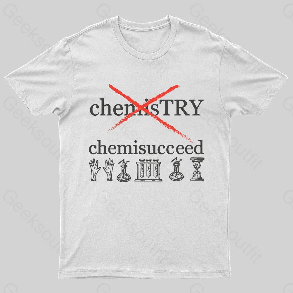 Chemisucceed Geek T-Shirt White / S