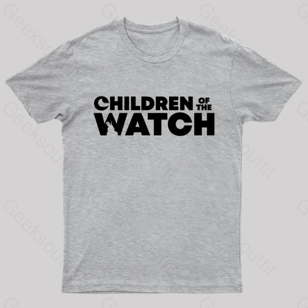 Children Of The Watch Nerd T-Shirt Grey / S