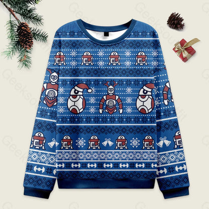 Christmas 3Po Ugly Sweater Men’s Style-S