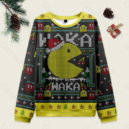 Christmas Arcade Black Ugly Sweater