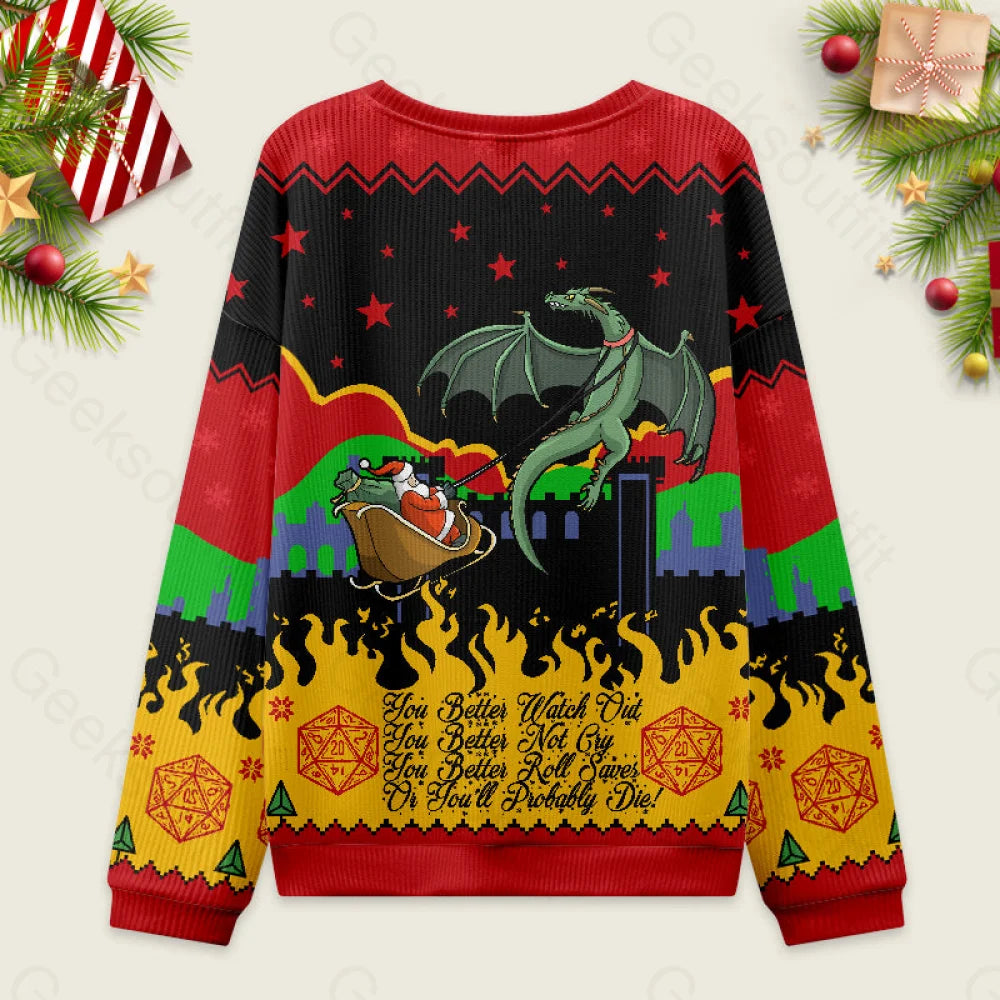 Christmas D20 Lover Ugly Sweater