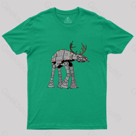 Christmas Imperial Walker T-Shirt Green / S