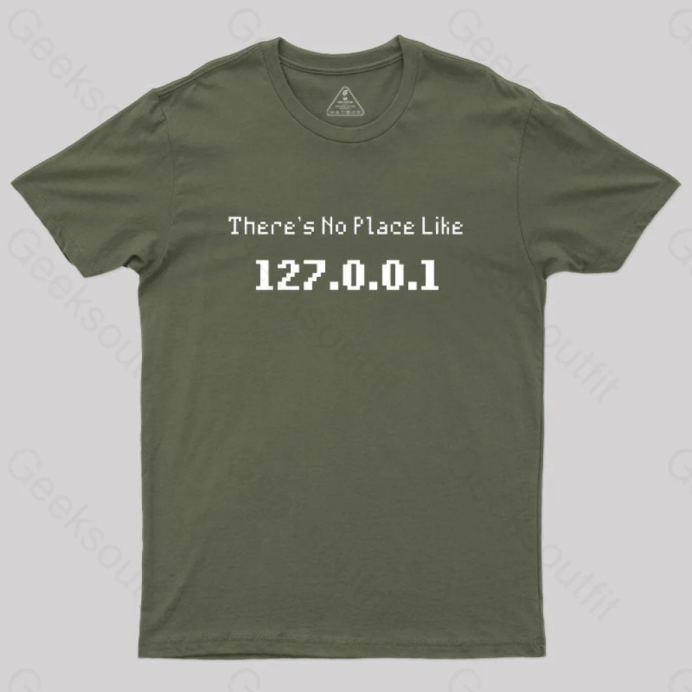 Clerics Do It With Protection T-Shirt Army Green / S