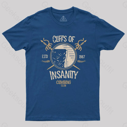 Cliffs Of Insanity T-Shirt Navy / S