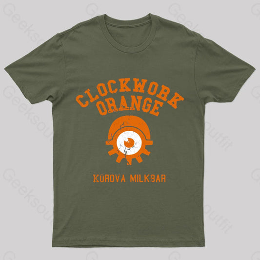 Clockwork Orange Nerd T-Shirt Army Green / S