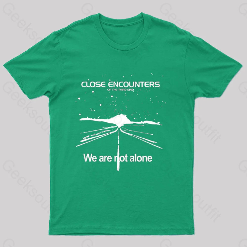 Close Encounters Of The Third Kind Road T-Shirt Green / S