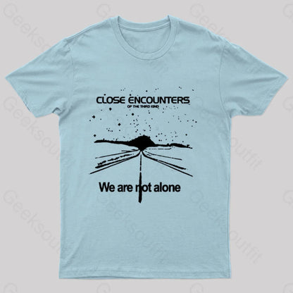 Close Encounters Of The Third Kind Road T-Shirt Light Blue / S