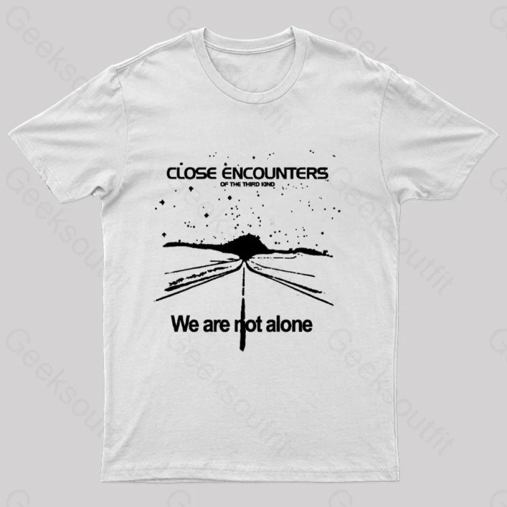 Close Encounters Of The Third Kind Road T-Shirt White / S