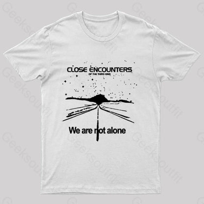 Close Encounters Of The Third Kind Road T-Shirt White / S