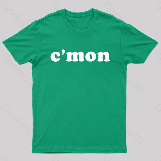 C’mon Nerd T-Shirt Green / S