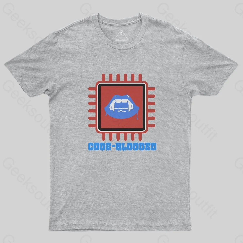 Code Blooded T-Shirt - Geeksoutfit