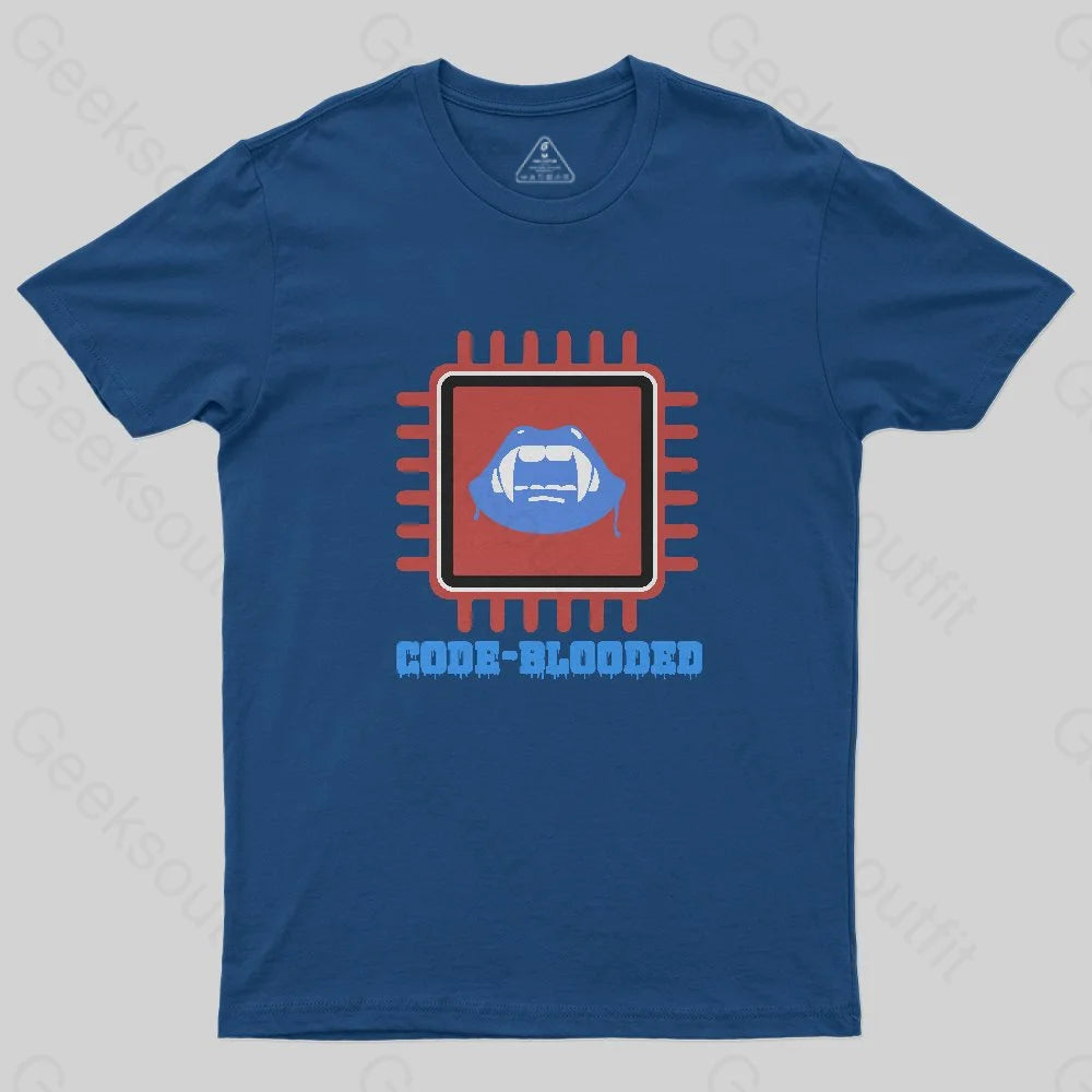 Code Blooded T-Shirt - Geeksoutfit