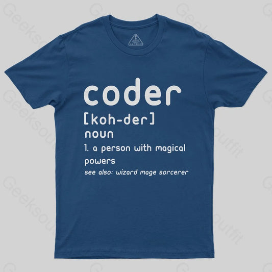 Coder T-Shirt - Geeksoutfit