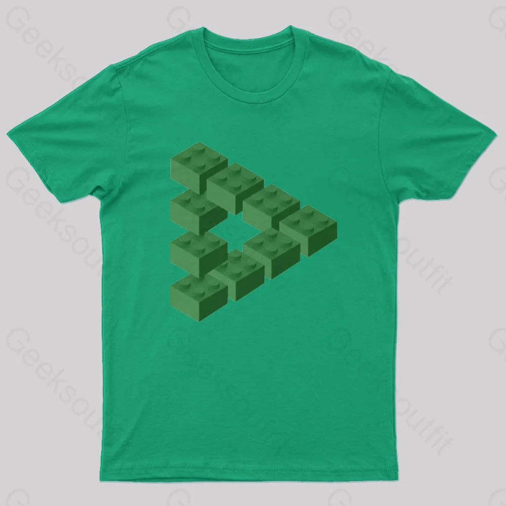 Contradictory Space T-Shirt Green / S Yc