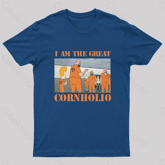 Cornholio Nerd T-Shirt Navy / S