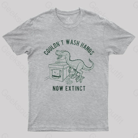 Couldn’t Wash Wands Now Extinct T-Shirt Grey / S