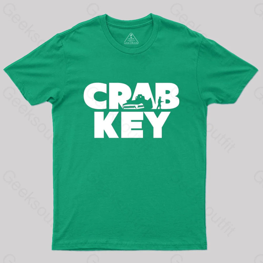 Crab Key T-Shirt Green / S