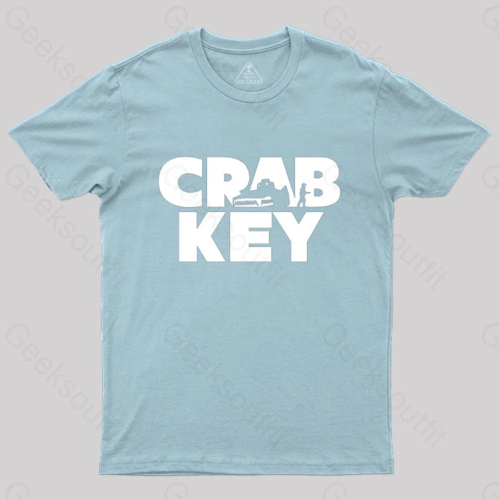 Crab Key T-Shirt Light Blue / S