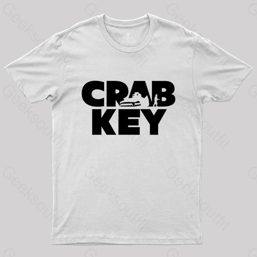 Crab Key T-Shirt White / S