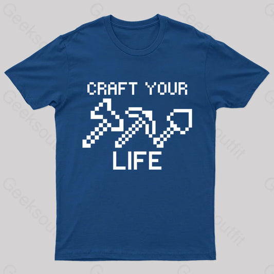 Craft Your Life Nerd T-Shirt Navy / S