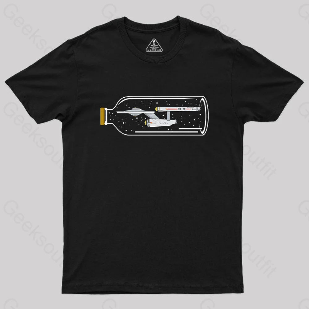 Creativity Ncc-1701 T-Shirt Black / S Yc