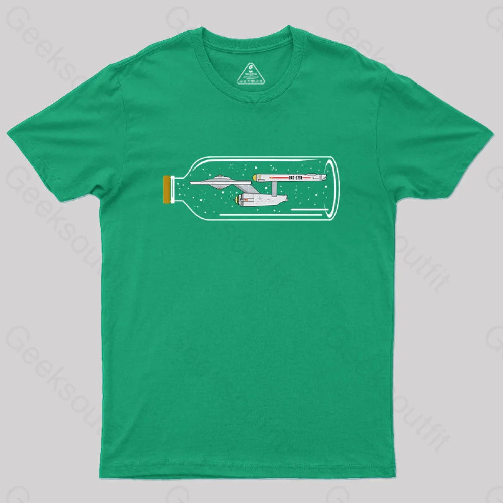 Creativity Ncc-1701 T-Shirt Green / S Yc