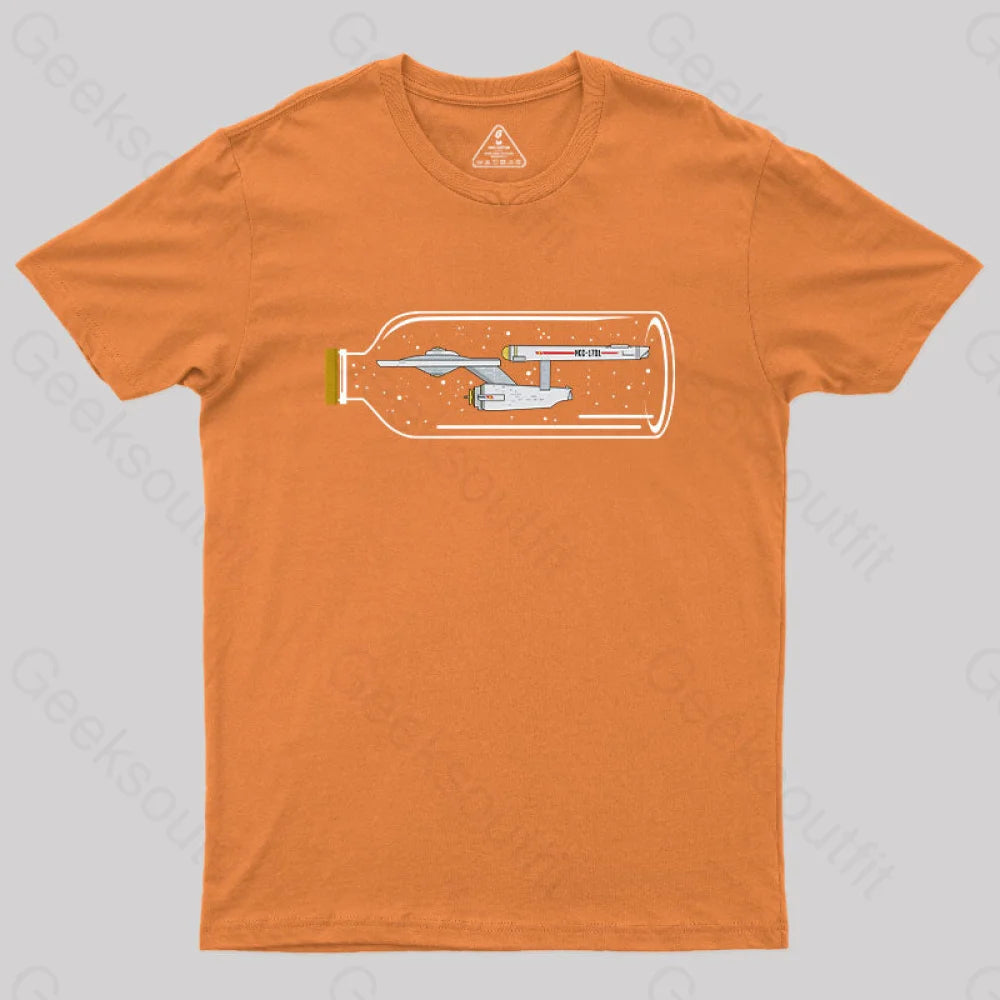 Creativity Ncc-1701 T-Shirt Orange / S Yc