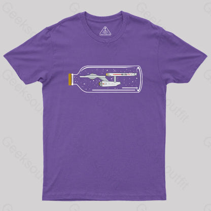 Creativity Ncc-1701 T-Shirt Purple / S Yc