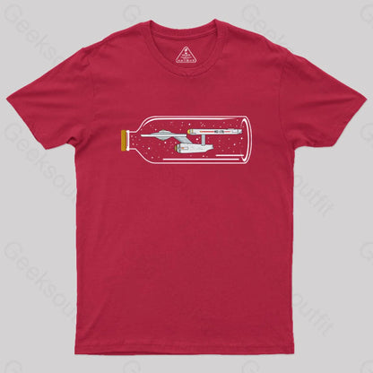 Creativity Ncc-1701 T-Shirt Red / S Yc