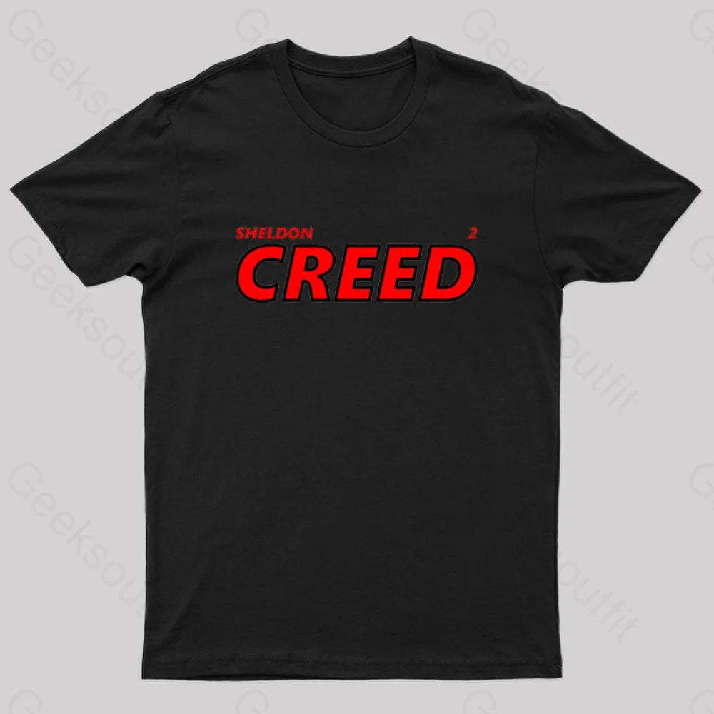 Creed Geek T-Shirt Black / S