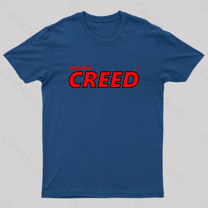 Creed Geek T-Shirt Navy / S