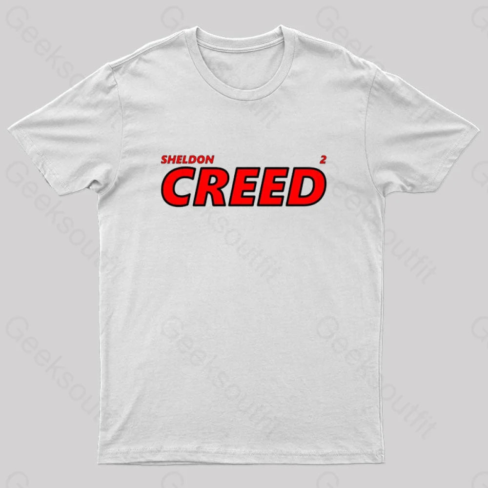 Creed Geek T-Shirt White / S