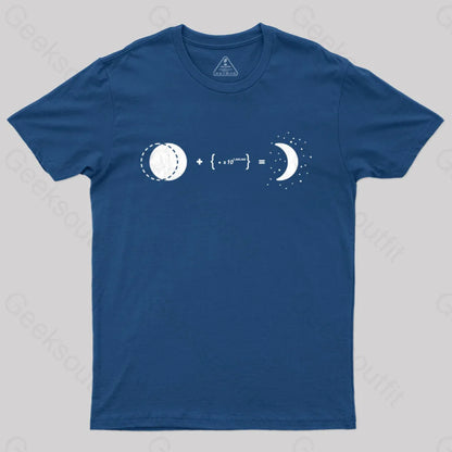 Crescent Moon T-Shirt Navy / S