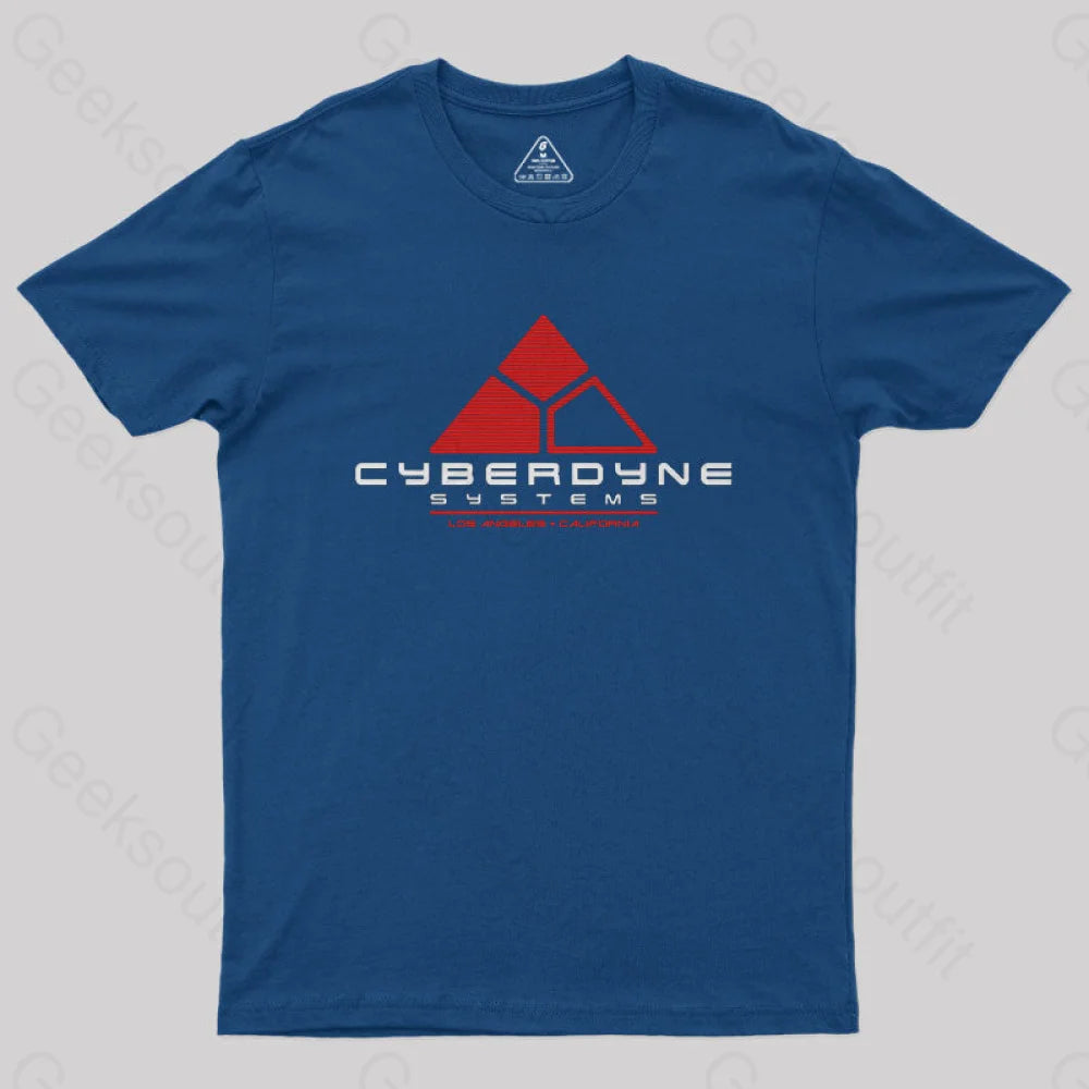 Cyberdyne Systems Nerd T-Shirt Navy / S