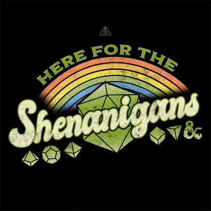 D&D Here For The Shenanigans T-Shirt