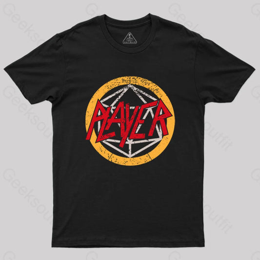 D20 Player T-Shirt Black / S