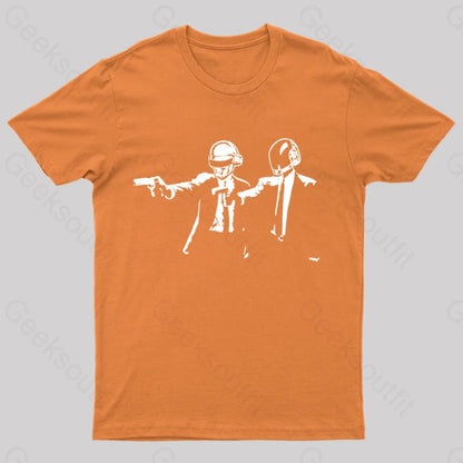 Daft Punk T-Shirt Orange / S