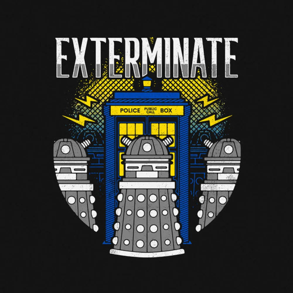 Daleks Exterminate Doctor Who T-Shirt