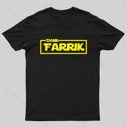 Dank Farrik Nerd T-Shirt Black / S