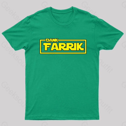 Dank Farrik Nerd T-Shirt Green / S