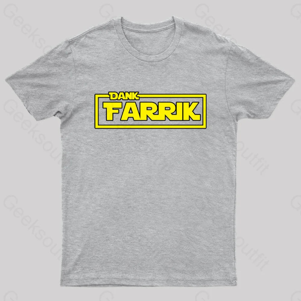 Dank Farrik Nerd T-Shirt Grey / S